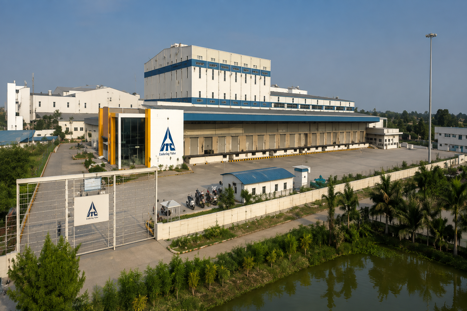 ITC Kapurthala water cooled chiller 350tr x2